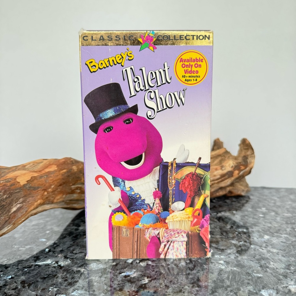 1996 Barney & Friends: Barney’s Talent Show Classic Collection Children’s VHS